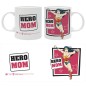 Mug - Subli - Family & Friends - Wonder Woman - Hero Mom - Wonder Woman