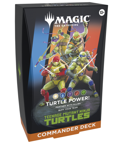 Trading Cards - Commander Deck - Magic The Gathering - Commander Deck - Teenage Mutant Ninja Turtles