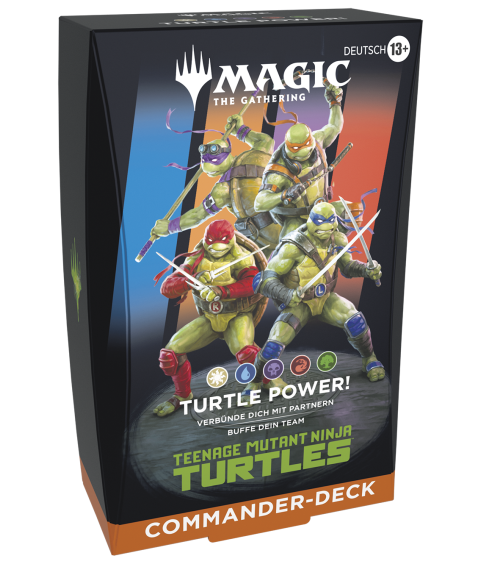 Trading Cards - Commander Deck - Magic The Gathering - Commander Deck - Teenage Mutant Ninja Turtles
