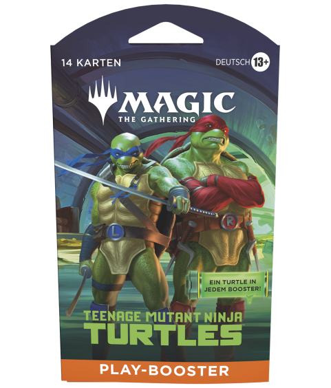 Trading Cards - Blister Booster - Magic The Gathering - Blister Play Booster - Teenage Mutant Ninja Turtles