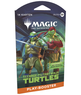 Cartes (JCC) - Booster sous Blister - Magic The Gathering - Booster de Jeu sous Blister - Teenage Mutant Ninja Turtles