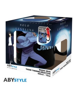 Mug - Thermal - Solo Leveling - Jinwoo & Igris