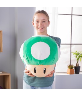 Peluche - Super Mario - Champignon 1UP