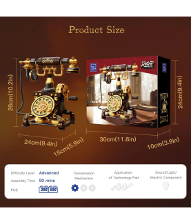 Set de construction - Retro Phone