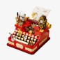 Bausatz - Die Peanuts - 86917 - Typewriter