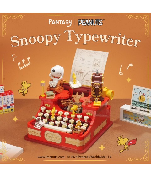 Bausatz - Die Peanuts - 86917 - Typewriter