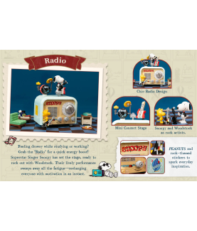 Set de construction - Snoopy - Radio