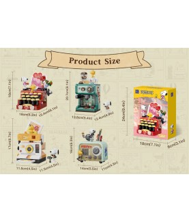 Set de construction - Snoopy - Cafetière