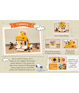 Set de construction - Snoopy - Appareil Photo