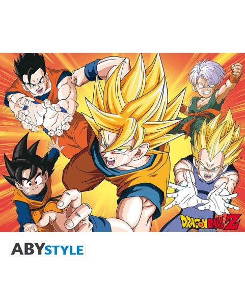 Poster - Damaged packaging - Dragon Ball - Saiyans