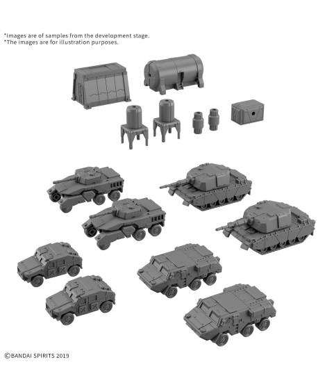 Accessoire Maquettes - 30 Minutes Missions - Option Parts Set (24) - Multi Object (1)
