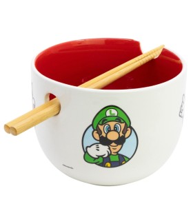 Bowl - Ramen - Super Mario - Protagonists