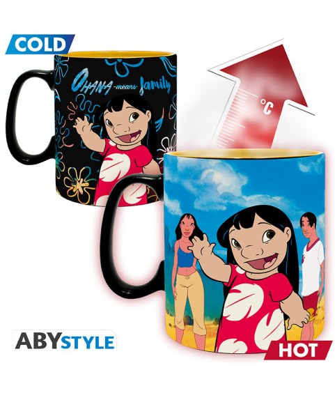 Mug - Thermo-réactif - Lilo & Stitch - Stitch