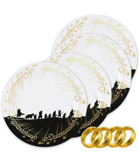 Platte - Packung mit 4 -...