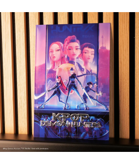 Metallplatte - KPop Demon Hunters - Key Art