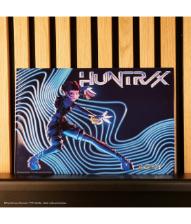 Metallplatte - KPop Demon Hunters - Zoey, Huntrix