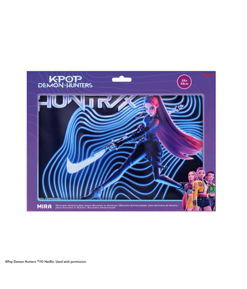 Plaque métallique - KPop Demon Hunters - Mira, Huntrix