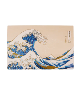 Metallplatte - Hokusai -...