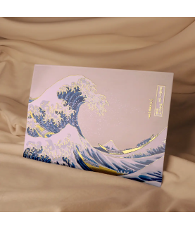 Metallplatte - Hokusai - Die Große Welle vor Kanagawa
