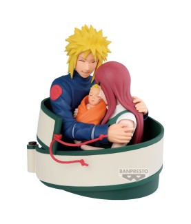 Static Figure - Naruto 72 series - Naruto - Minato, Naruto & Kushina