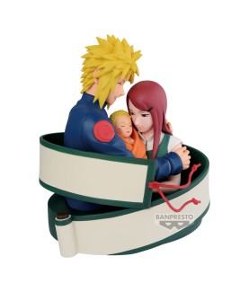 Static Figure - Naruto 72 series - Naruto - Minato, Naruto & Kushina