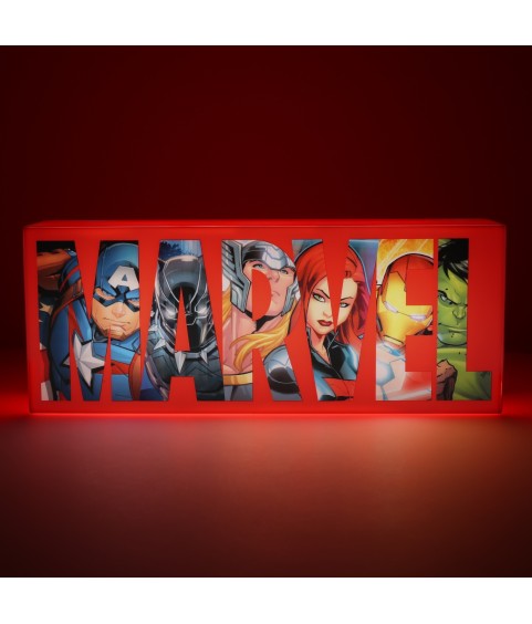 Lamp - Avengers - Logo