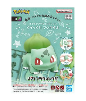 Maquette - Pokepla - Pokemon - Quick N°13 - Bulbizarre