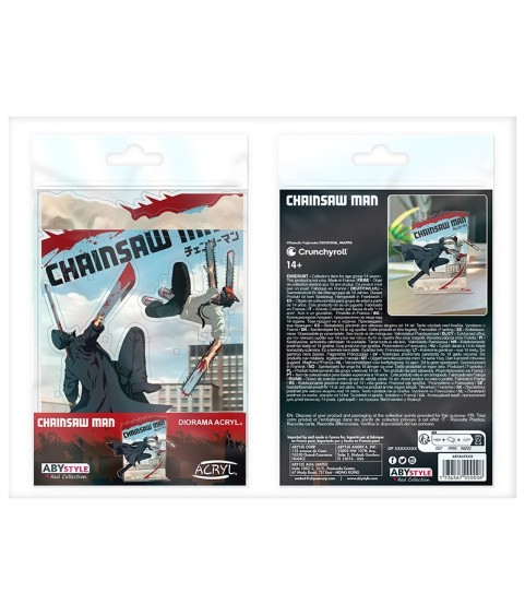 Figurine 2D - Acryl - Denji vs Homme-Katana - Chainsaw Man