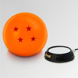 Lampe - Dragon Ball - Kristallkugel mit 4 Sternen