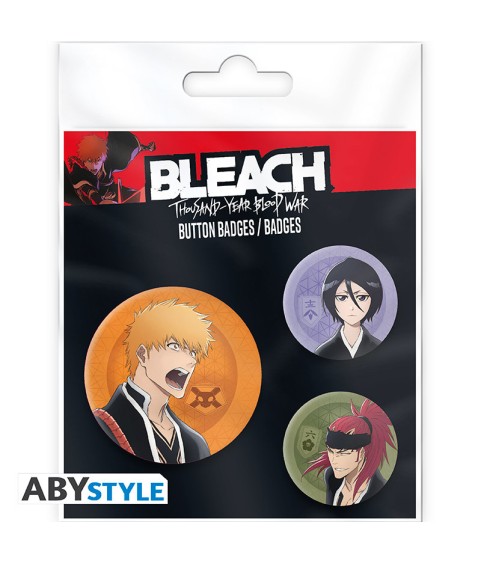 Badge - Bleach - Ichigo, Rukia, Renji