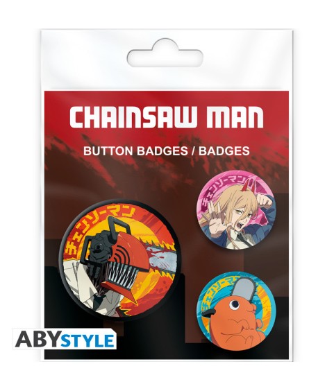 Badge - Chainsaw Man - Chainsaw Man, Pochita, Power 