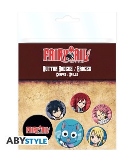 Abzeichen - Fairy Tail - Charaktere