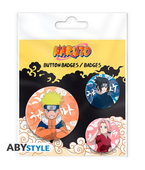 Badge - Naruto - Naruto, Sasuke, Sakura