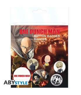 Abzeichen - One Punch Man - Saitama & Genos