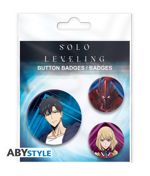 Badge - Solo Leveling - Igris, Jinwoo, Cha Hae In