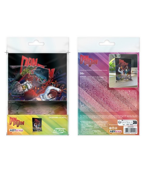 Figurine 2D - Acryl Diorama - Key Art Momo et Okarun - Dan Da Dan