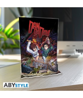 Figurine 2D - Acryl Diorama - Key Art Momo et Okarun - Dan Da Dan