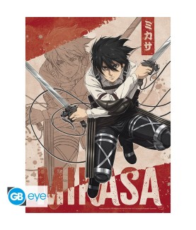 Poster - Flat - Attack on Titan - Persönlichkeiten