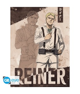 Poster - Flat - Attack on Titan - Persönlichkeiten