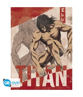 Poster - Flat - Attack on Titan - Persönlichkeiten