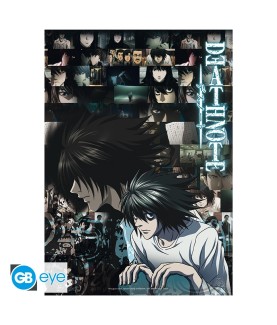 Poster - Flat - Death Note - Protagonisten