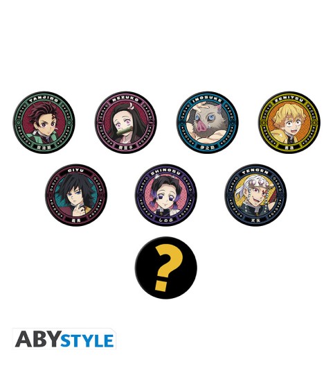 Badge - Boîte Mystère - Demon Slayer - Pourfendeurs