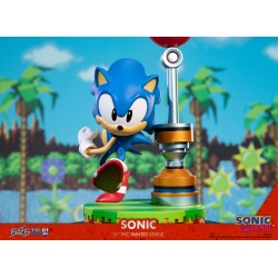 Collector Statue - Sonic the Hedgehog - Running at save point