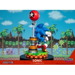 Collector Statue - Sonic the Hedgehog - Running at save point