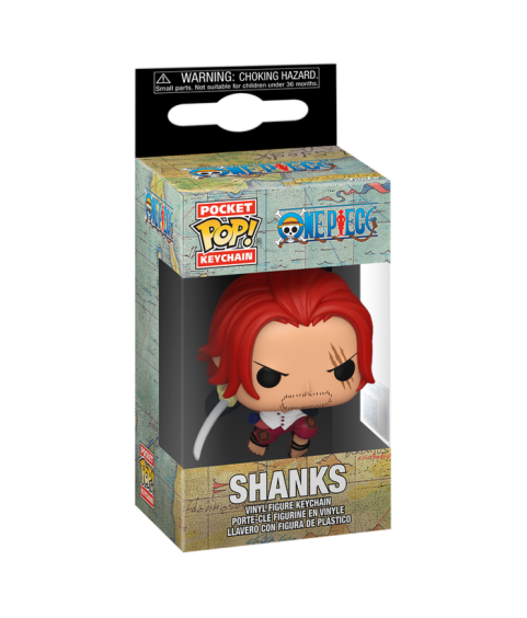 Porte-clefs - Pocket POP - One Piece - Shanks le Roux