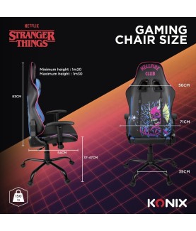 Gamingstuhl - Stranger Things - Hellfire Club