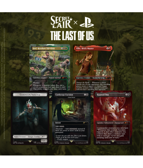 Trading Cards - Secret Lair - Magic The Gathering - Secret Lair - the Last of Us : Part I