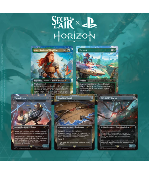 Trading Cards - Secret Lair - Magic The Gathering - Secret Lair - Horizon : Into the Forbidden West