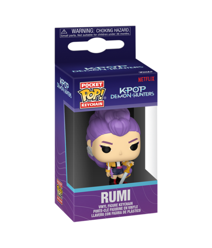 Porte-clefs - Pocket POP - KPop Demon Hunters - Rumi, Huntrix Porte-clefs - Pocket POP - KPop Demon Hunters - Rumi, Huntrix