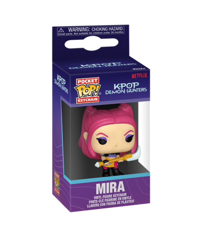Keychain - Pocket Pop! - KPop Demon Hunters - Mira, Huntrix
